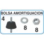 Bolsa básica amortiguación B5 con 4 antivibradores A45