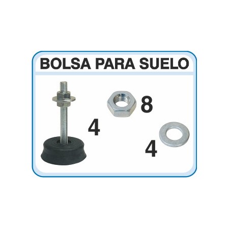 Bolsa básica amortiguación suelo B10 con 4 antivibradores S-40