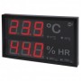 Panel indicador LED gran formato de temperatura y humedad relativa ambiente SEI TH-GF (sin sonda) Cumple RITE