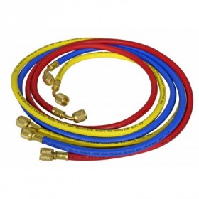 Juego de 3 mangueras de 1500mm para R410A con conexíón 5/16"-1/4"