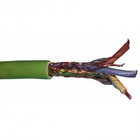 Rollo 100m manguera cable eléctrico libre halógenos apantallada sin CPR VOLTIMERC Z1C4Z1-K 3G1