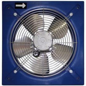 Ventilador helicoidal mural pared MUNDOFAN HPMF 350 M4 Ø350mm