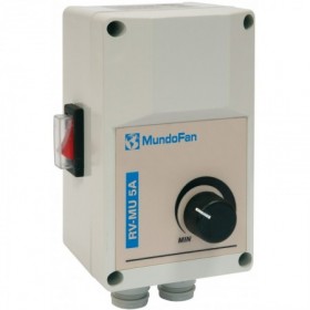 Regulador velocidad montaje superficie monofásico MUNDOFAN RVS-MU-5A