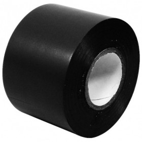 Rollo cinta adhesiva NEWCOBON PLASTIESC PVC negra 25mx50mm