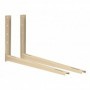 Juego soportes banderola largo unidad exterior aire acondicionado SOPORTESC 900mm