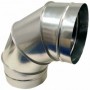 Codo 90º de Ø355mm galvanizado MERCATUB Macho-Macho