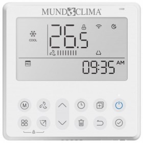Control remoto cableado de pared para aire acondicionado MUNDOCLIMA KJR-120N(X6W)/BGEF conexión WiFi