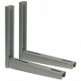 Juego soportes grandes unidad exterior aire acondicionado SOPORTESC 500mm Inox.
