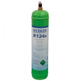 CARGA 900 GR. GAS REFRIGERANTE R134A EN ENVASE DESECHABLE
