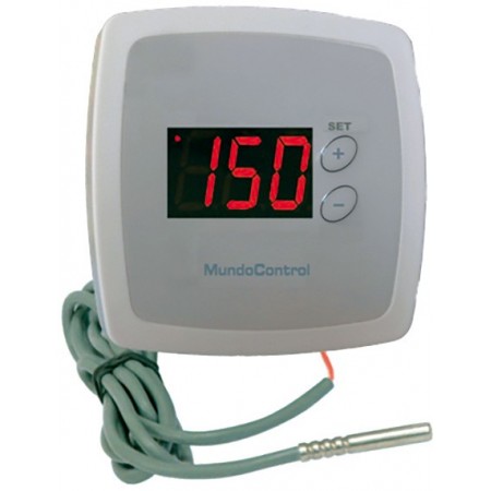 Termostato digital de superficie  con bulbo a distancia MUNDOCONTROL FN48