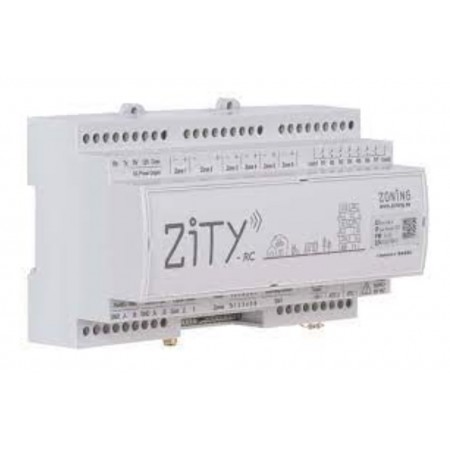 Central de control MADEL ZITY-RC  zoning de 2 a 6 zonas Via Radio .