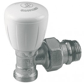 Válvula radiador Giacomini termostatizable escuadra para adaptador 1/2"x16  R431TG