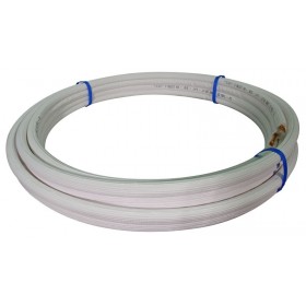 Rollo 20 metros tubo cobre aislado 1/4-3/8 en 12735-1