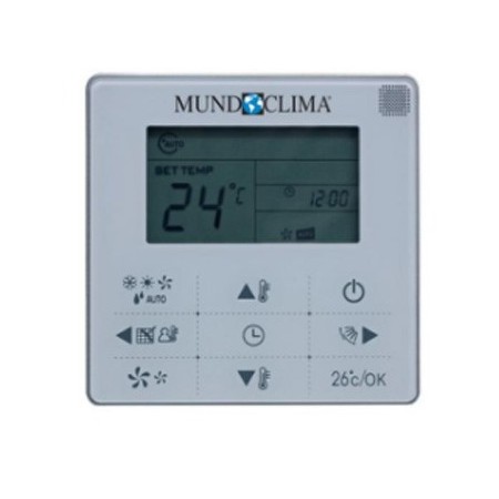 Control remoto cableado de pared para aire acondicionado MUNDOCLIMA KJR-29B1/BK-E
