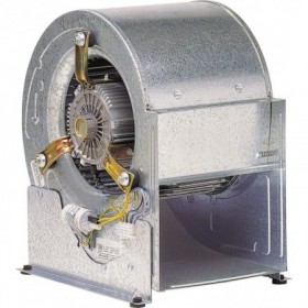 Ventilador centrífugo motor directo rodete chapa galvanizada MUNDOFAN BP-RC 10/10 MC 4P 373W