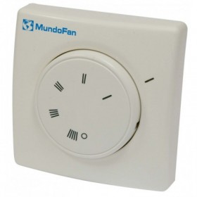 Regulador velocidad montaje superficie monofásico MUNDOFAN RVS-MU-2.5A