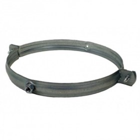 Abrazadera con tuerca Ø300mm galvanizado MERCATUB