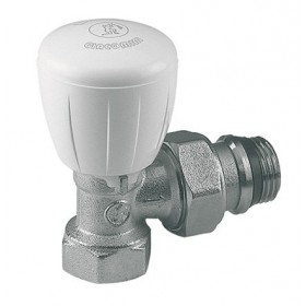 Válvula radiador Giacomini termostatizable escuadra R421TG 3/8"macho-hembra