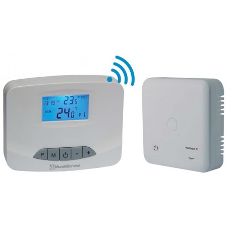 Cronotermostato ambiente digital via radio MUNDOCONTROL  CD7RF