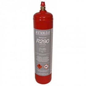 CARGA 370 GR. GAS REFRIGERANTE R-290 EN ENVASE DESECHABLE