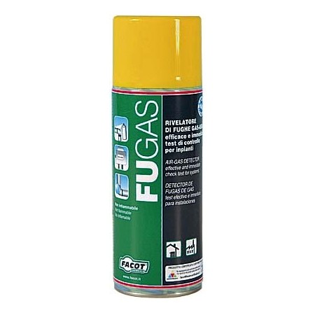 Aerosol 400ml Espuma detectora de fugas de gas y aire FUGAS