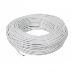 Rollo 50m manguera cable eléctrico blanca CPR VOLTIMERC H05VV-F 3G2.5