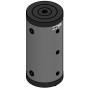 ACUMULADOR DE INERCIA VERTICAL IDROGAS RIGID AISI 444 6 BAR ANR INOX 100 L