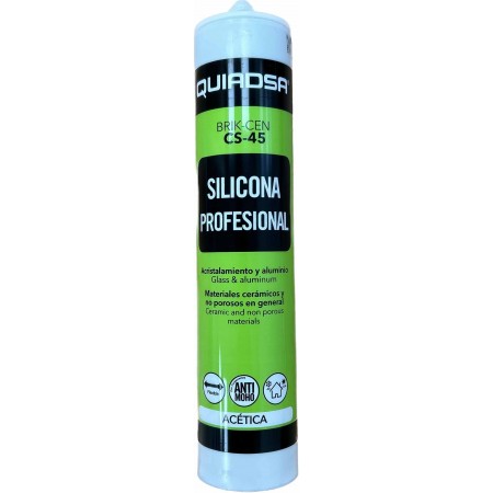 Tubo silicona ESCOFIX antimoho gis aluminio 280ml