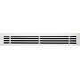 Reja lineal ESCOCLIMA REL 300X100mm lacada blanco