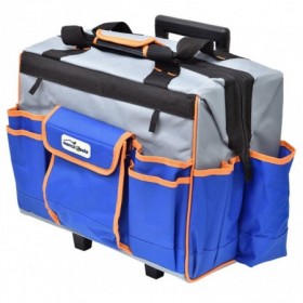 Bolsa de herramientas con ruedas de poliéster MERCATOOLS 460x260x380mm