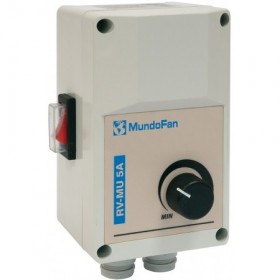 Regulador velocidad montaje superficie monofásico MUNDOFAN RVS-MU-3A