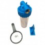 Pack Filtro agua 3 piezas SEIWATER 10" 1" con cartucho filtrante 20µm. soporte y llave