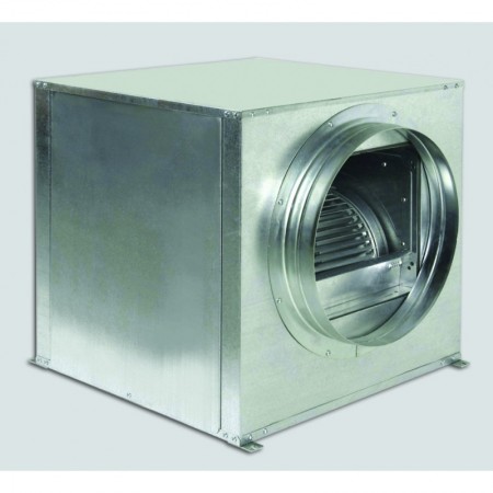 Caja ventilación centrífuga motor directo S&P TRIFASICA CVT-320/320-N-1100W impulsión circular