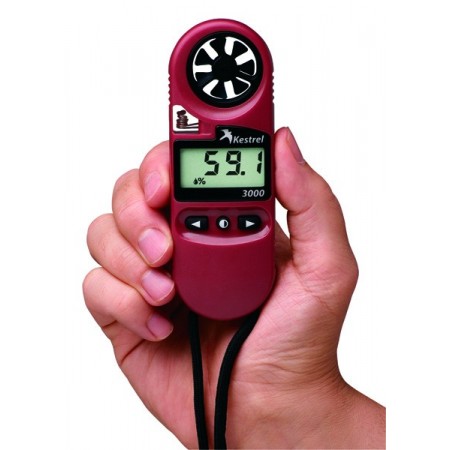 Anemómetro de molinete. termómetro e higrómetro digital KESTREL K3000