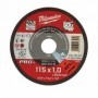 Disco corte MILWAUKEE acero PRO+ SCS Ø115mm