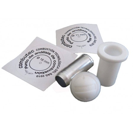 Kit de toma de combustion en chimenea coaxial para caldera estanca MERCATUB