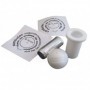 Kit de toma de combustion en chimenea coaxial para caldera estanca MERCATUB