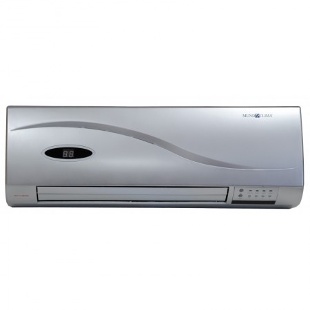 Calefactor eléctrico split de pared con mando MUNDOCLIMA MUR-2000 LUXUS 2000W 230VAC