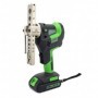 Abocardador eléctrico con bateria SUPER STARS ST-E809AM-L de 1/4" a 3/4" con cortatubos y escariador