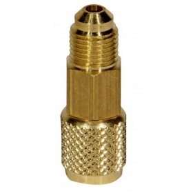 Racor recto de 1/4" SAE Hembra giratoria por 5/16" SAE
