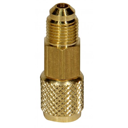 Racor recto de 1/4" SAE Hembra giratoria por 5/16" SAE