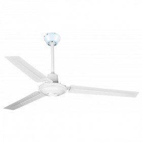 Ventilador de techo blanco 3 aspas con mando MERCAFAN INDUSTRIAL Ø120cm