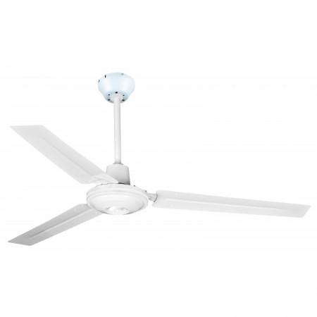 Ventilador de techo blanco 3 aspas con mando MERCAFAN INDUSTRIAL Ø120cm