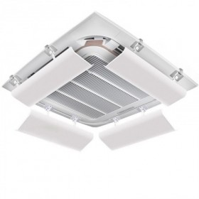 Deflector salida de aire para equipos tipo cassette 530x200mm