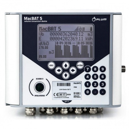 Corrector de volumen electrónico Mac bat 5