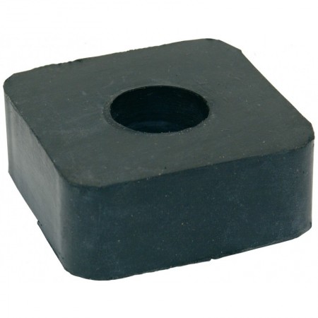 Taco antivibratorio caucho 50x50x20mm carga máxima 250kg