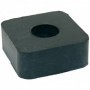 Taco antivibratorio caucho 50x50x20mm carga máxima 250kg