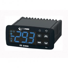 TERMOMETRO TERMOSTATO DIGITAL ESCOFRED IS 3300 220V 3 RELES INCLUYE 1 SONDA NTC-1 IP 68