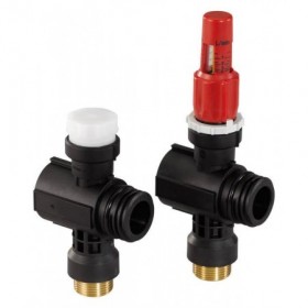 Colector modular Uponor Vario Plus con caudalimetro conexión-3/4 eurocono 1042471 para suelo radiante