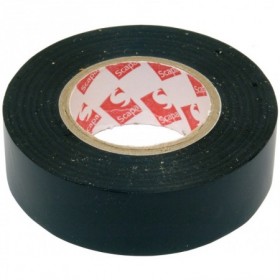 Rollo 20m cinta aislante electricista 19mm negra